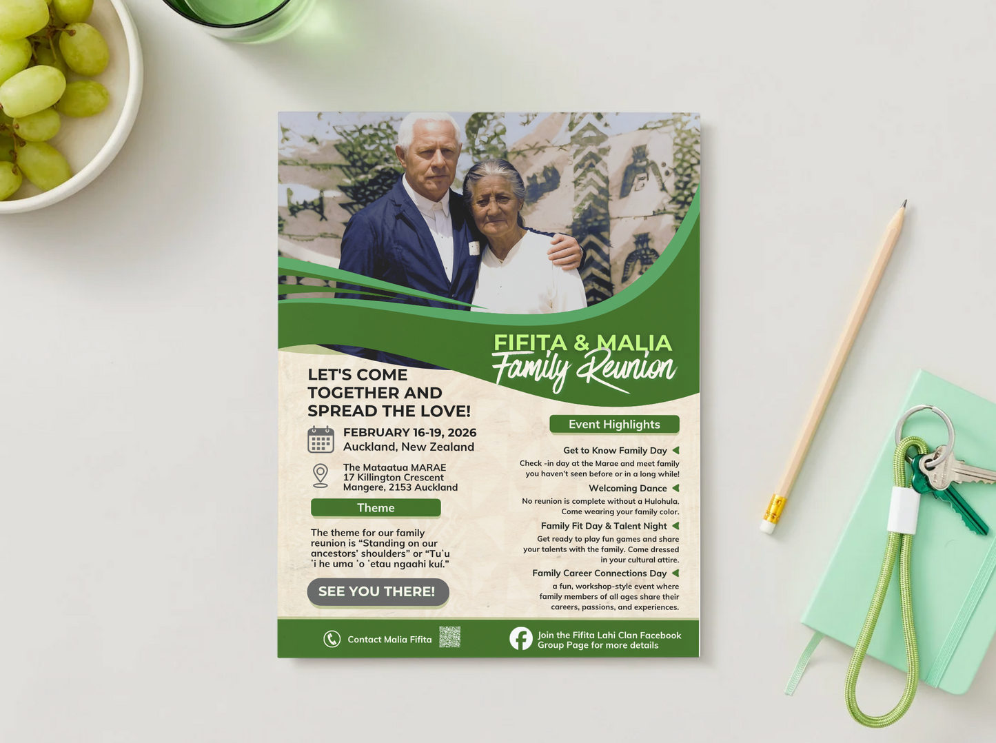 Custom Graphic Design Flyer