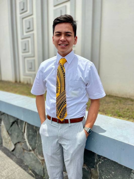 Yellow Maohi Tie